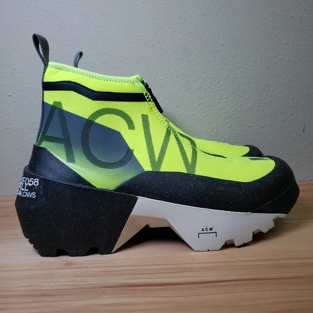 Converse ACW Geo Forma Boot Volt Electric Yellow Stretch Chunky Special Edition